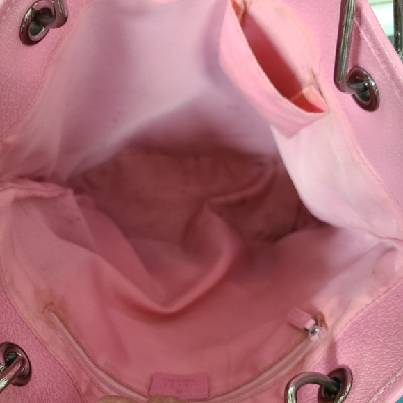 Vintage Gucci Monogram Canvas Shoulder bag- Medium- Signature canvas with pink - Picture 7 of 9